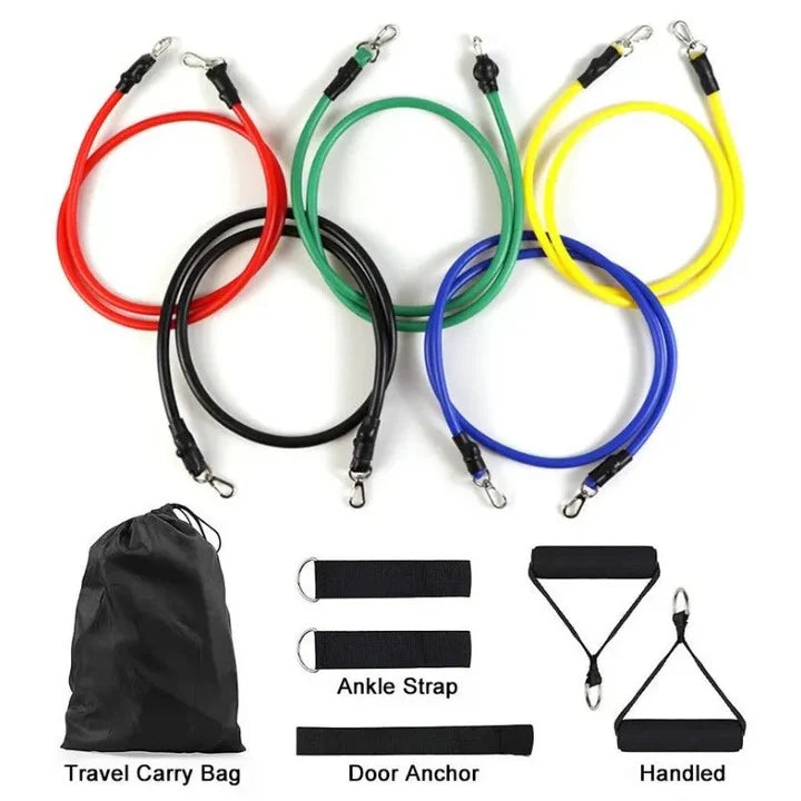 Complete Home Gym Resistance Bands Set (11 Pieces) Rich text editor