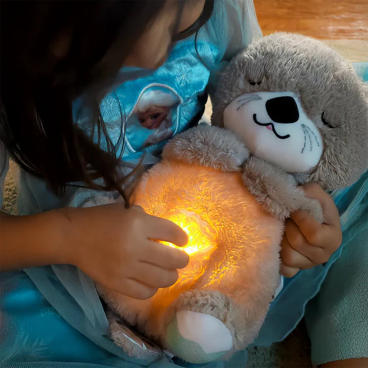 Cuddle breathing teddy bear
