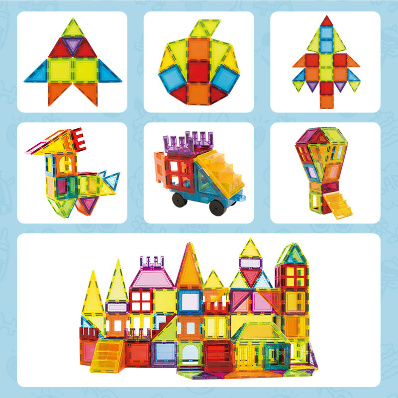 Magnetic Tiles Building 46Pcs